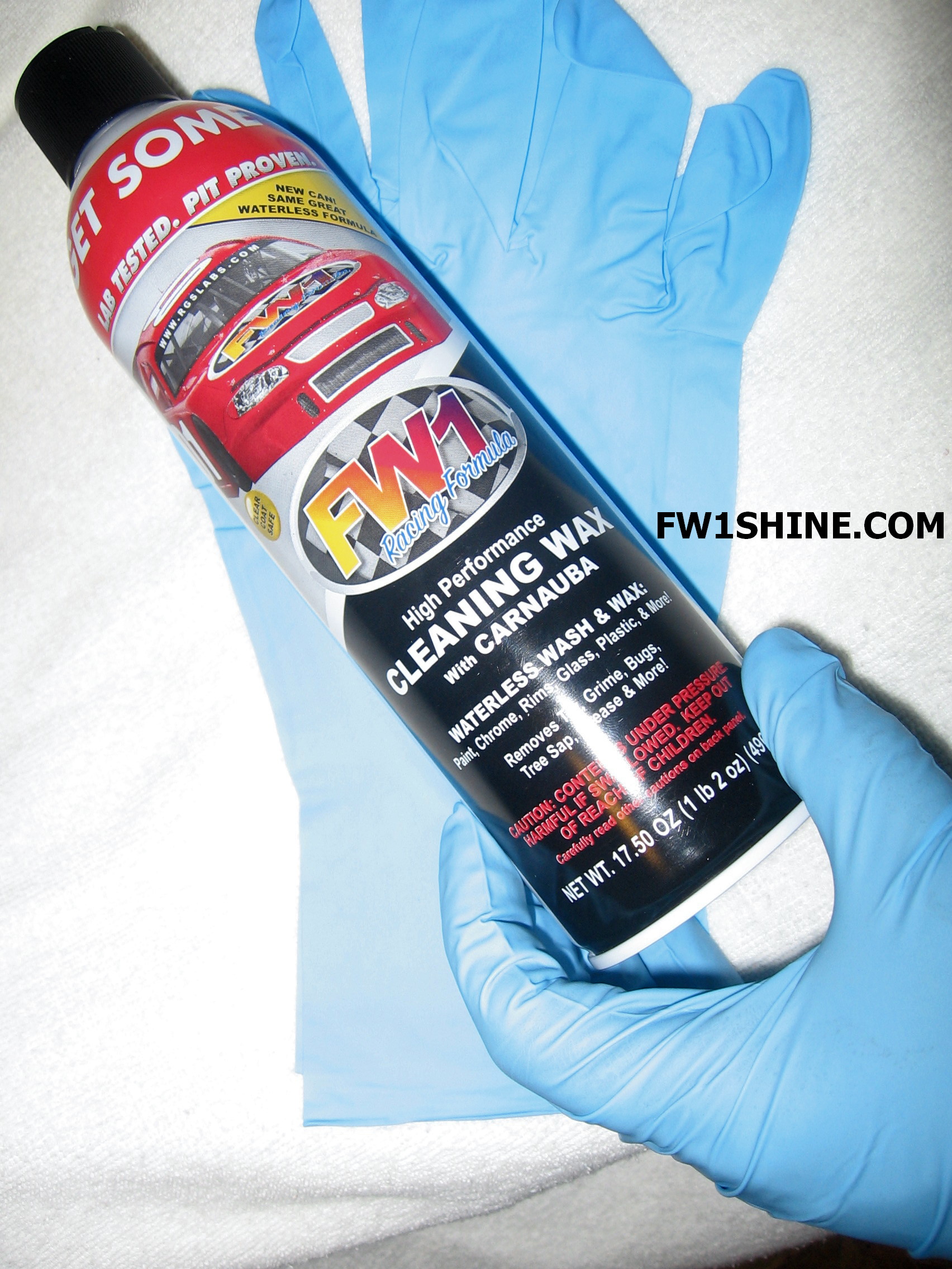 All Products : FW1 Racing Formula, HIGH PERFORMANCE CLEANING WAX IN AN  AEROSOL CAN